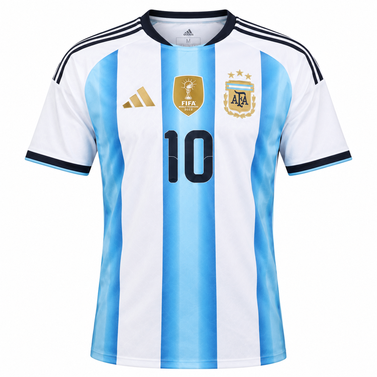 Argentina #10 Premium Football Jersey – Sky Blue & White embroided