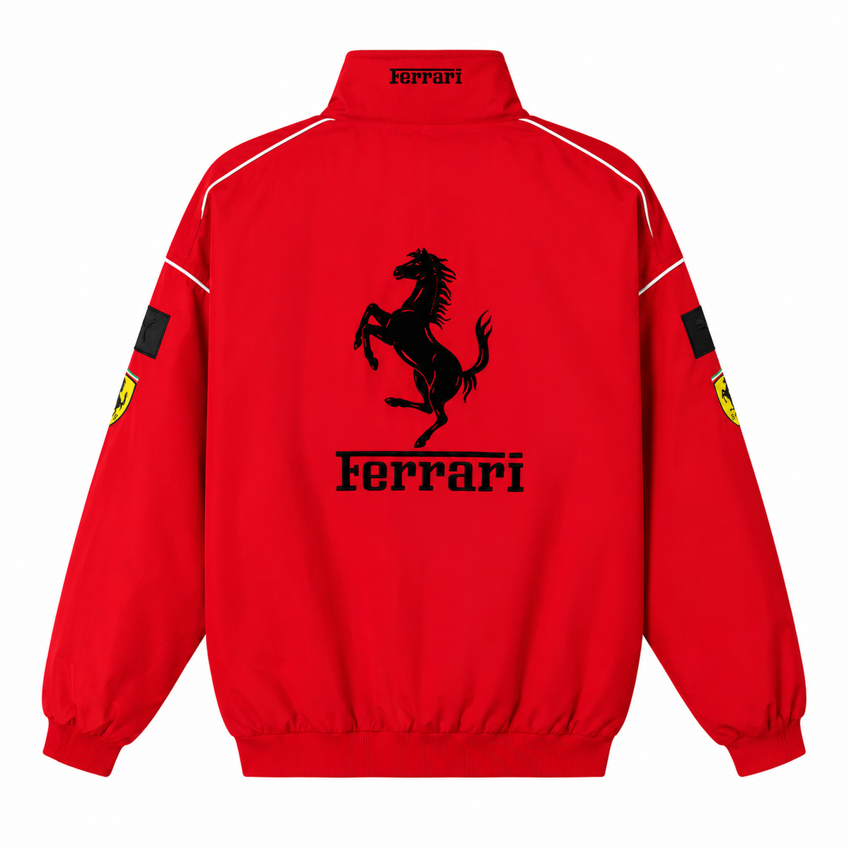 Red Motorsport Racing Track Jacket – Premium Sporty Style