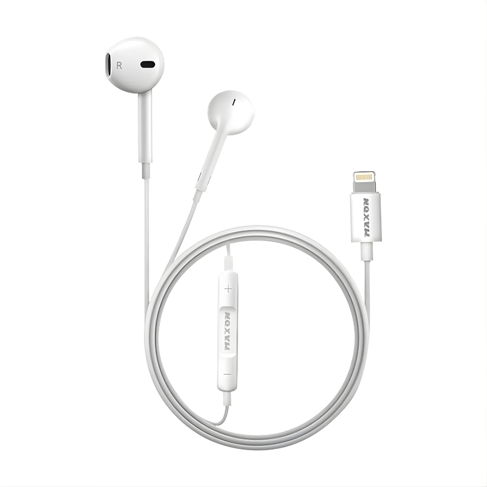 Lightning iPhone Handfree Earphones – Wired Stereo Headset