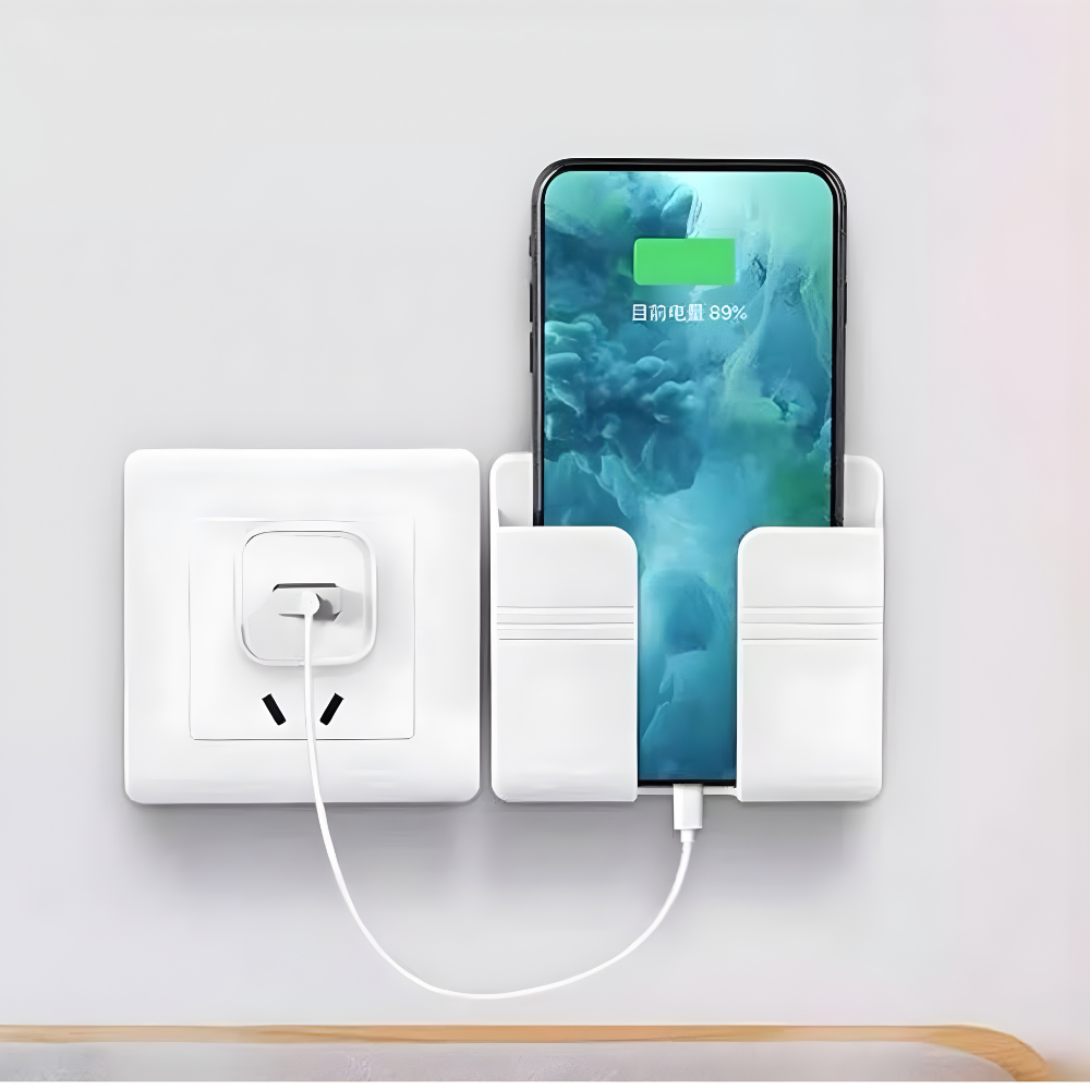 Smart Charging Phone Holder – Stable Wall Mount Stand