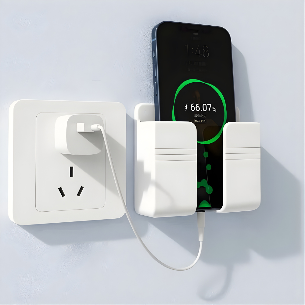 Smart Charging Phone Holder – Stable Wall Mount Stand