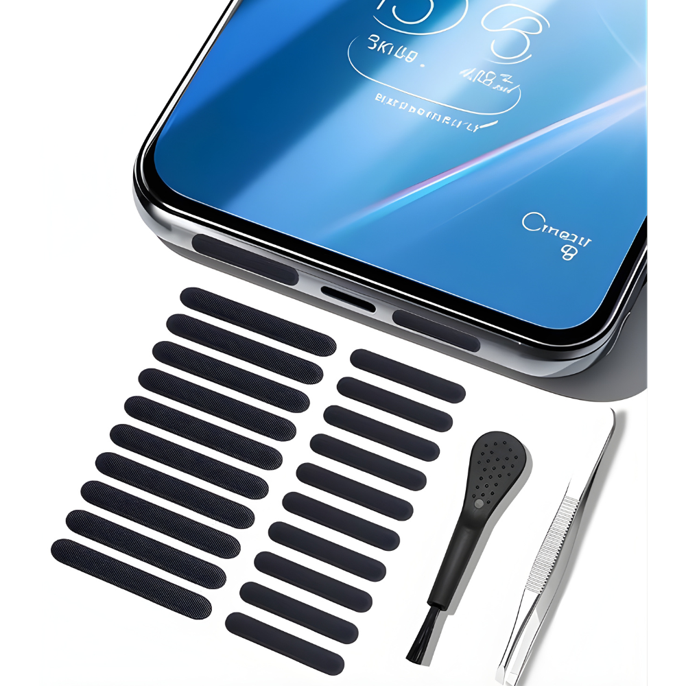 10 Pcs Dustproof Protection Stickers – Phone Port Safety Kit