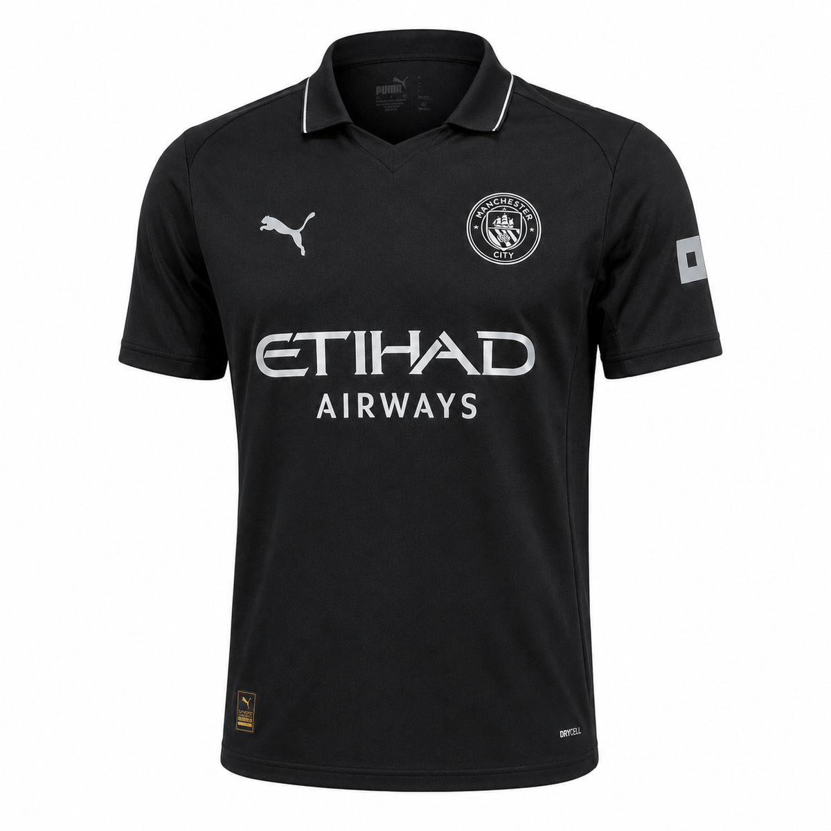 Manchester City Black Premium Football Jersey