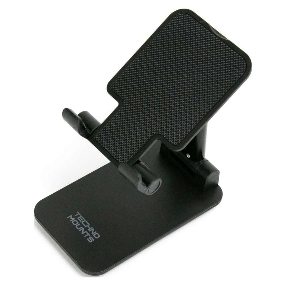 Plastic Adjustable Foldable Phone Stand – Lightweight Desk Holder