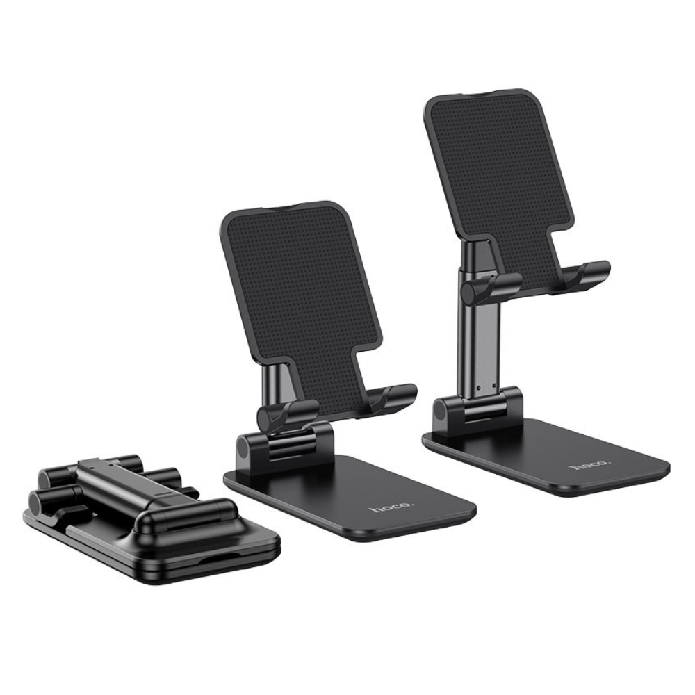 Plastic Adjustable Foldable Phone Stand – Lightweight Desk Holder