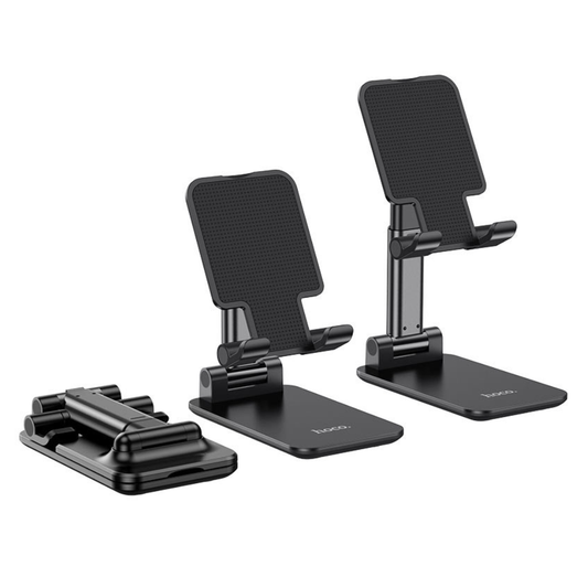 Plastic Adjustable Foldable Phone Stand – Lightweight Desk Holder