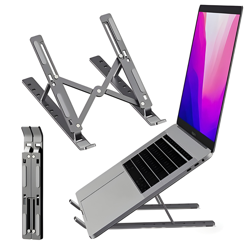 Premium Adjustable Laptop Stand – Ergonomic, Foldable & Portable Design