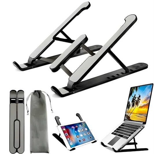 Premium Adjustable Laptop Stand – Ergonomic, Foldable & Portable Design
